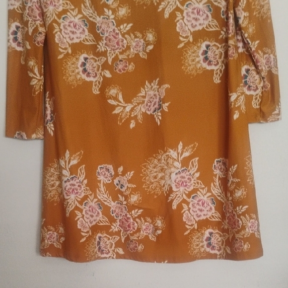 Mudd Long Sleeve Bell Sleeve Sundress Large - Picture 3 of 5